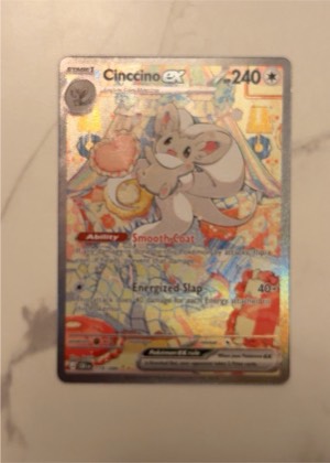 Cinccino ex, graded 8.5