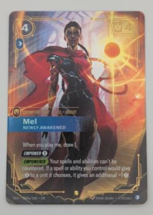 Mel, graded 9.5