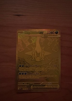 Mega Darkrai ex graded 8.5