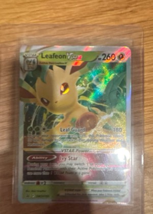 Leafeon EX, graded 8.0