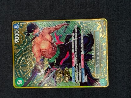Roronoa Zoro (Alt Art), graded 9.0