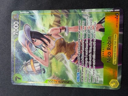 Nico Robin (OP15-109) (Alternate Art), graded 9.0