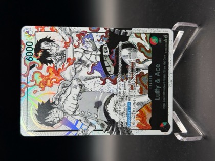Luffy & Ace, graded 9.5