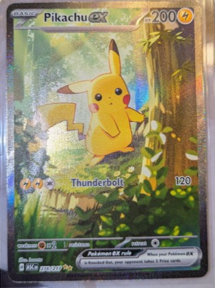 Pikachu ex, graded 9.0