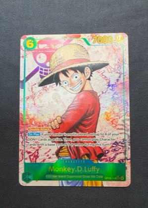 Monkey.D.Luffy (118) (Super Alternate Art), graded 9.0