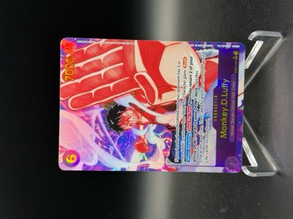 Monkey.D.Luffy (061) (Alternate Art), graded 9.0