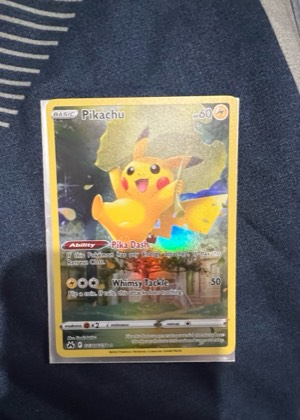 Pikachu, graded 9.0