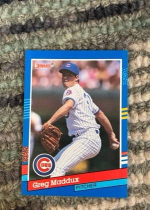 Greg Maddux, graded 8.0