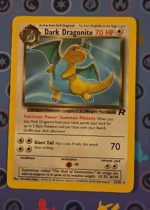 Dark Dragonite (22) graded 7