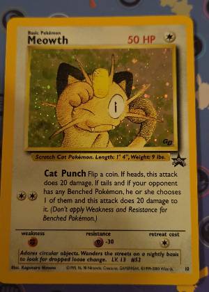 Meowth graded 8