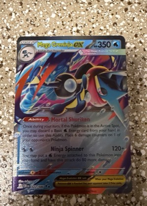 Mega Greninja ex, graded 9.0