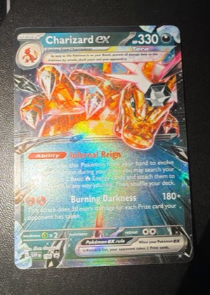 Charizard ex -196 graded 9