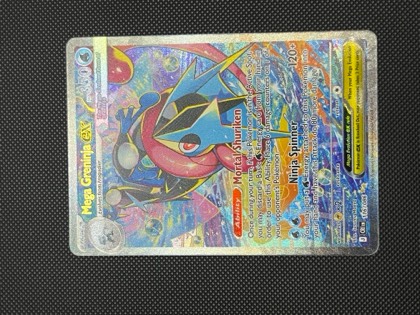 Mega Greninja ex, graded 9.0