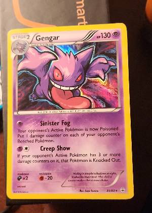 Gengar, graded 9.0