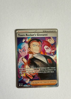 Team Rocket's Giovanni, graded 9.5