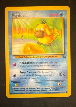 Psyduck graded 9