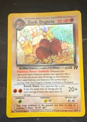 Dark Dugtrio (6) graded 8