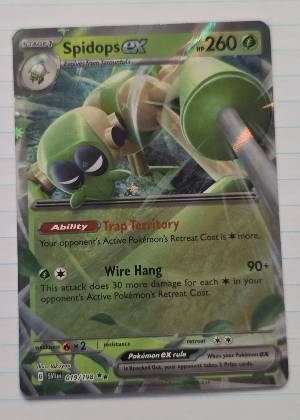 Spidops ex, graded 9.0
