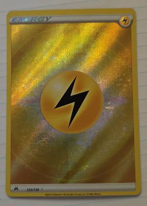 Lightning Energy (Texture Full Art), graded 9.0