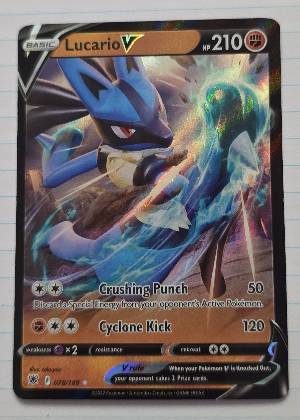 Lucario V graded 8.5