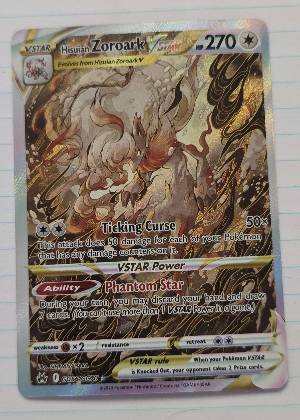 Hisuian Zoroark VSTAR, graded 9.0