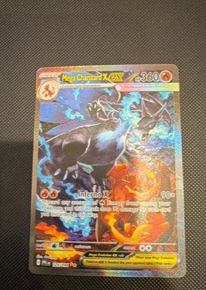 Mega Charizard X ex, graded 9.0