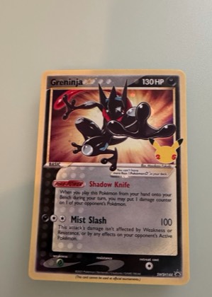 Greninja Star, graded 8.5