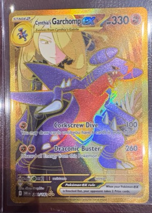 Cynthia's Garchomp ex, graded 5.5