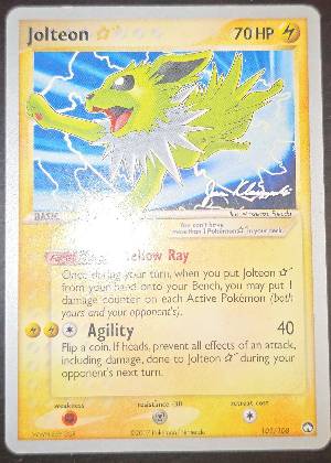 Jolteon Star graded 6 & below