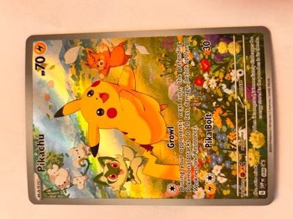 Pikachu, graded 9.5
