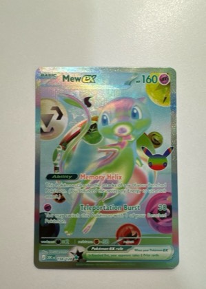 Mew ex, graded 9.0