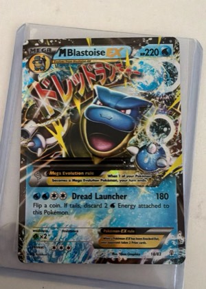 M Blastoise EX, graded 9.0