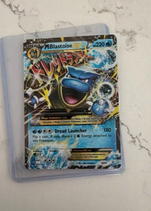 M Blastoise EX, graded 9.0