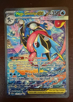 Mega Greninja ex, graded 9.0