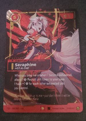 Seraphine - Not Alone, graded 8.5
