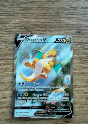 Dragonite V (Alternate Full Art), graded 9.0
