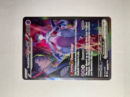 Team Rocket's Mewtwo ex, graded 9.5