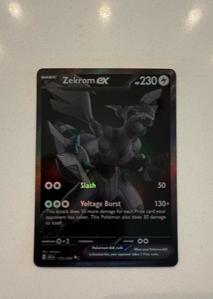 Zekrom ex, graded 9.0