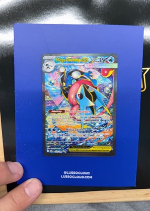 Mega Greninja ex Premium Collection graded 8