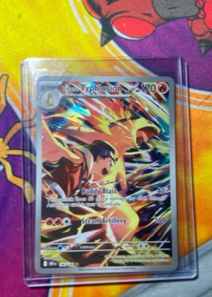 Ethan's Typhlosion, graded 9.0