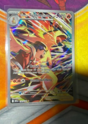 Ethan's Typhlosion, graded 8.0