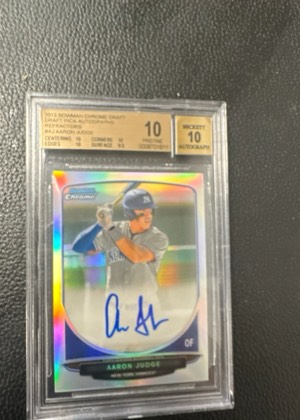 Aaron Judge, graded 10.0