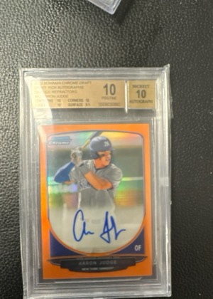 Aaron Judge, graded 10.0