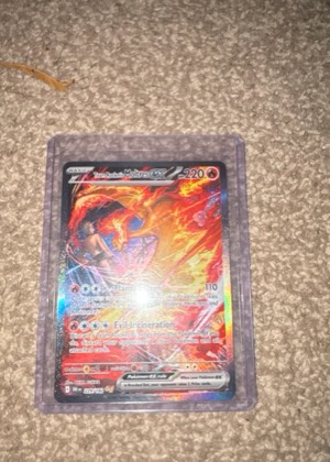 Team Rocket's Moltres ex, graded 9.0