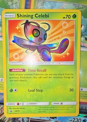 Shining Celebi - SM79 graded 9