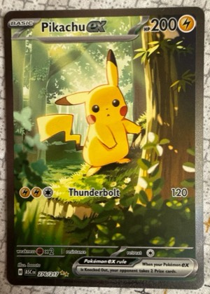 Pikachu ex, graded 9.5