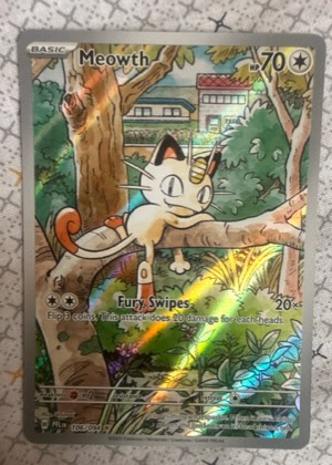 Meowth, graded 9.0