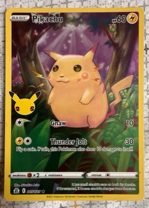 Pikachu, graded 9.0