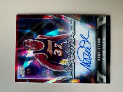 Magic Johnson, graded 9.0