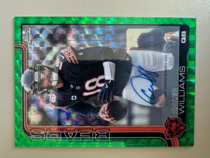 Caleb Williams, graded 9.0
